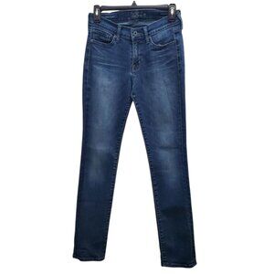 Lucky Brand Brooke Straight Premium Italian Stretch Women's Dark Wash Jean 2/26A